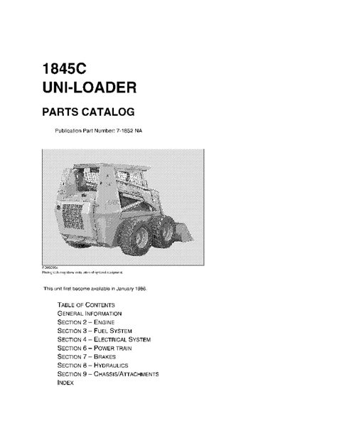 case 1845c skid steer service manual|case 1845c parts manual.